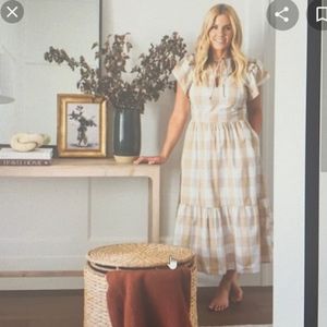 Who What Wear Gingham Dress L